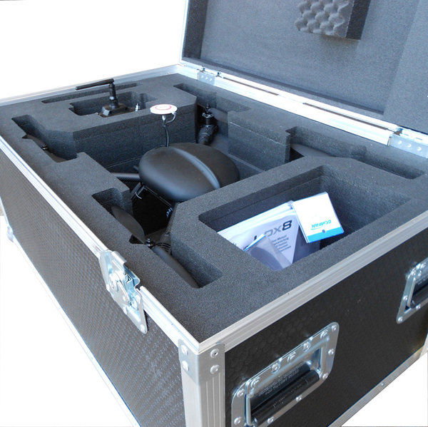 Quadcopter Flightcase With CNC Foam Insert